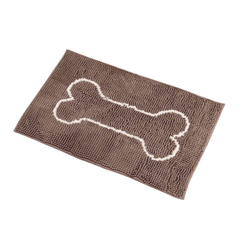 Floor Mat Soft Cushion Chenille Carpet Absorbent