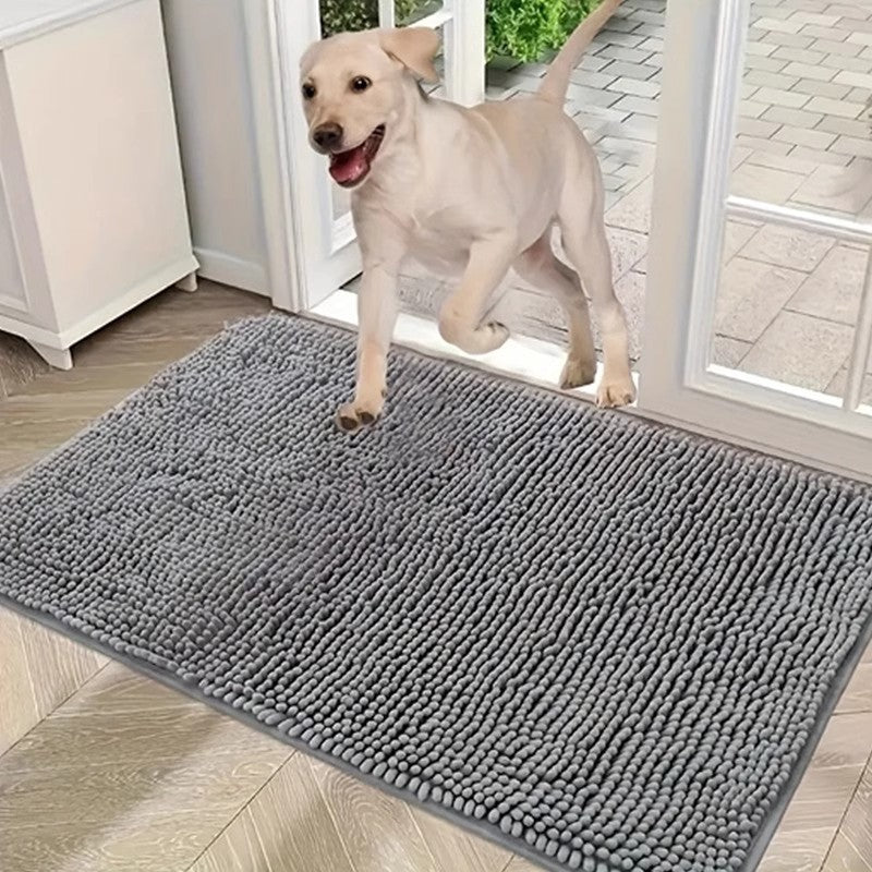 Thickened High Density Chenille Warm Non-Slip Pet Mat