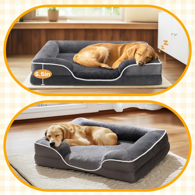 Orthopedic Dog Couch Bed Pet Sofa for Small to Large Dogs
