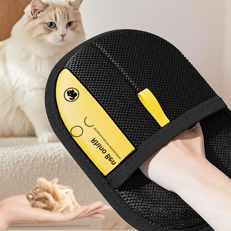 Pet Hair Removal Gloves Electrostatic Hair Remover Pet Grooming Gloves