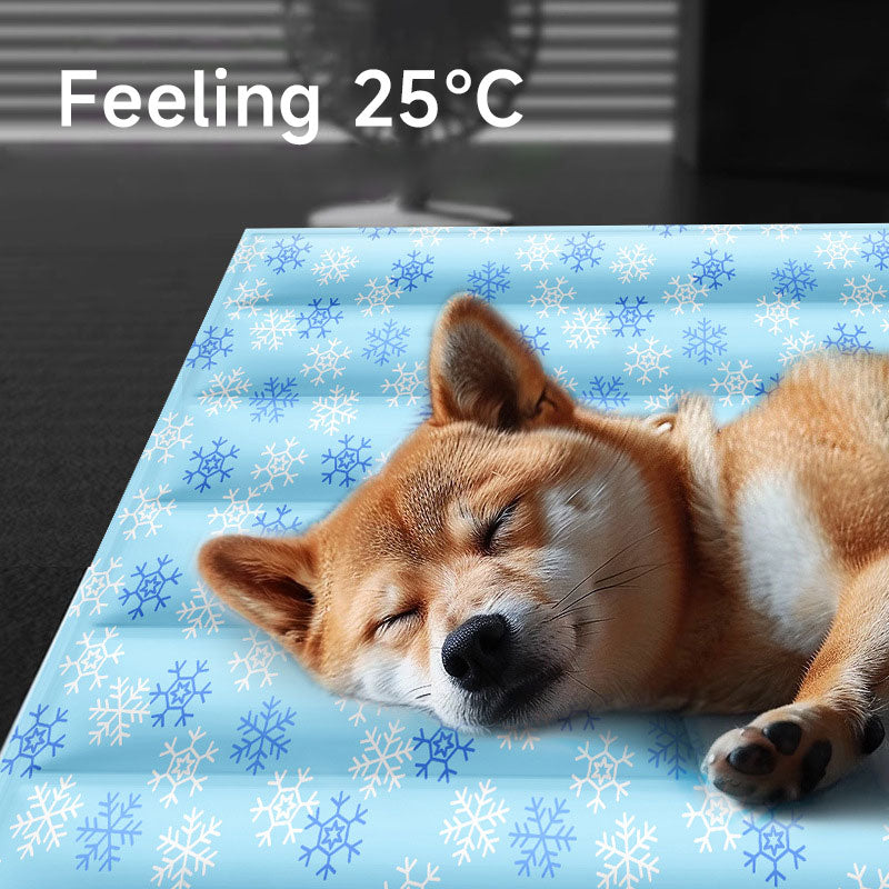 Summer Pet Cooling Bed Mat Cat Dog Ice Pad
