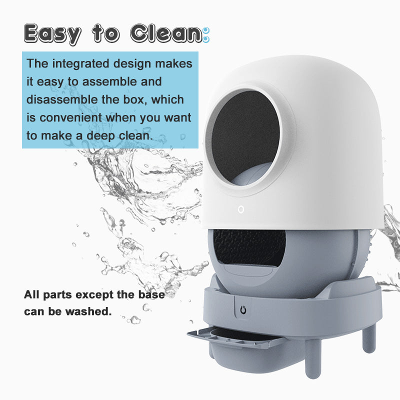 PETREE Automatic Self Cleaning Cat Litter Box