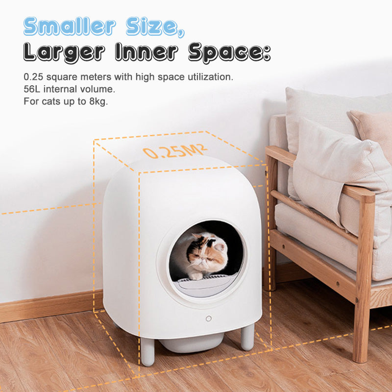 PETREE Automatic Self Cleaning Cat Litter Box