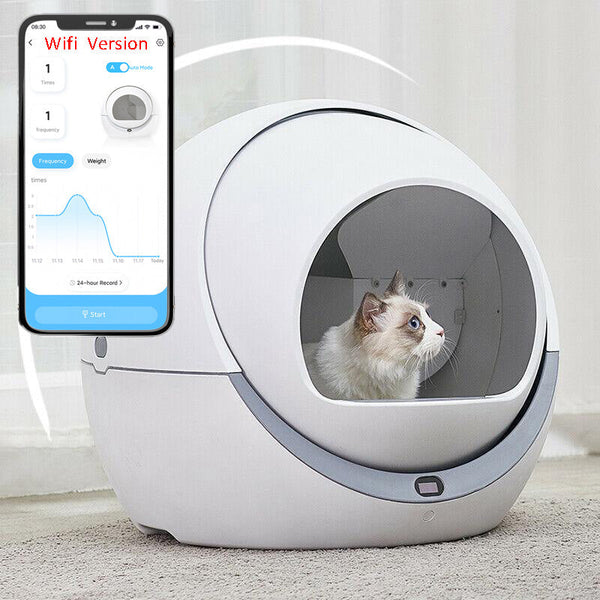 2023 Wifi Version Petree Automatic Self Cleaning Cat Litter Box