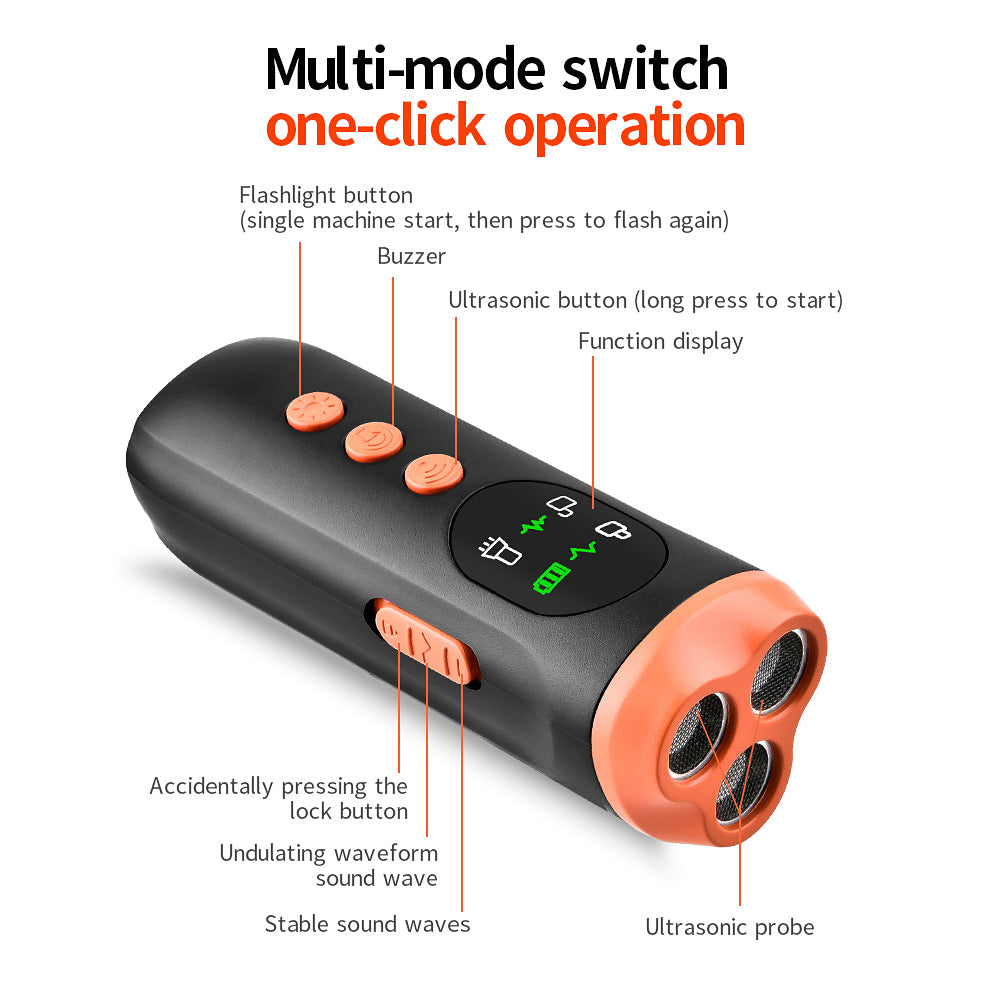 Intelligent Ultrasonic Dog Repellent And Training Outdoor Self-Defense