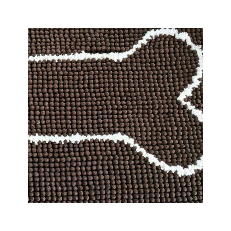 Floor Mat Soft Cushion Chenille Carpet Absorbent