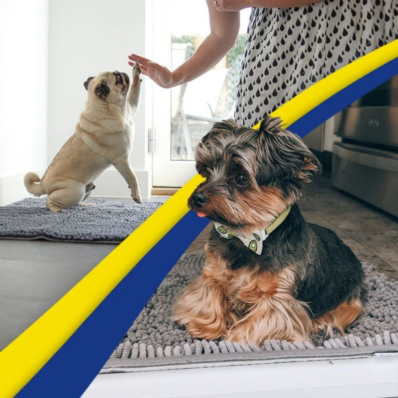Thickened High Density Chenille Warm Non-Slip Pet Mat