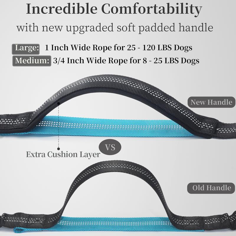 Hands Free Dog Leash with Zipper Pouch