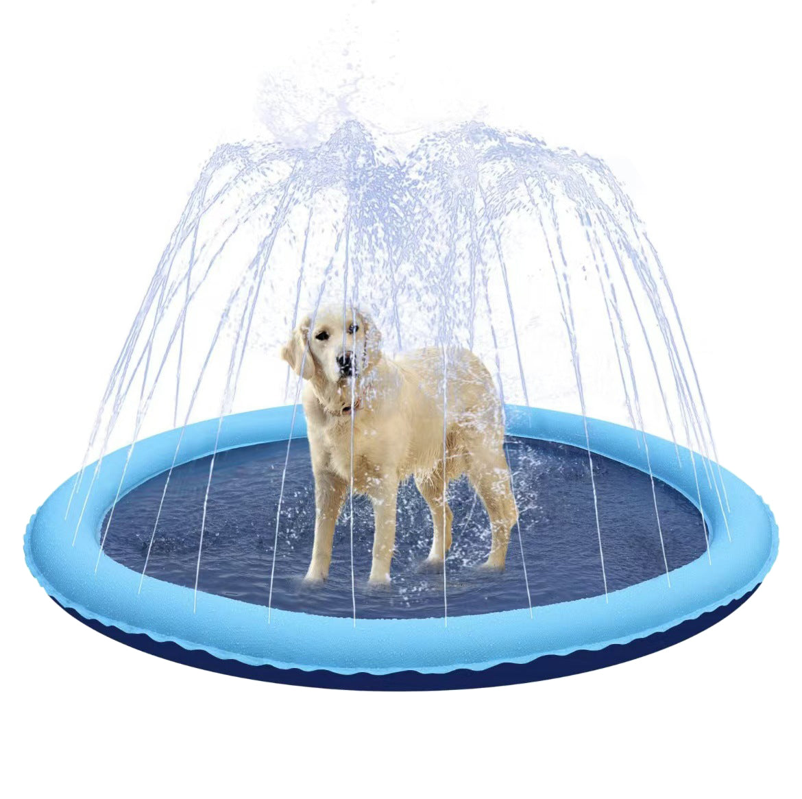 Fun Outdoor Water Sprinkler For Dogs Pet Play Shower Pad